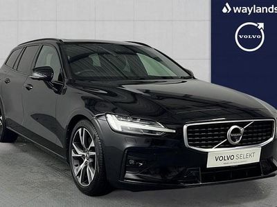 Black Used 2020 Volvo V60 R-Design Estate | £26,480 (Expensive)
