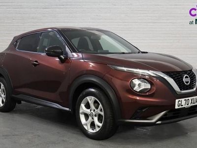 Used Nissan Juke N-Connecta 114 HP (83 kW) 2020 Red SUV