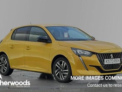 Yellow Used 2023 Peugeot 208 Allure+ Hatchback | £12,490 (Fair price)