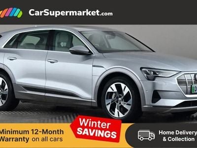 Silver Used 2020 Audi e-tron Design SUV | £20,197 (Good price)