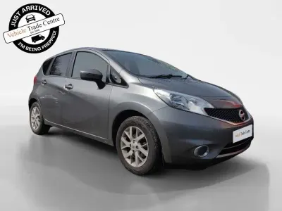 Begagnad Nissan Note Acenta 80 HK (58 kW) 2016 Grå Halvkombi