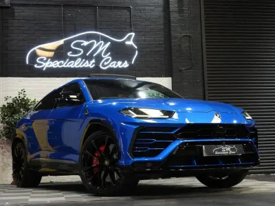 Used Lamborghini Urus 2019 Blue SUV