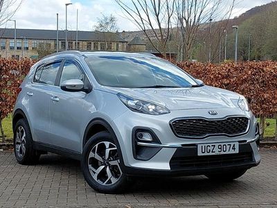 Used Kia Sportage 130 HP (95 kW) 2021 Silver SUV