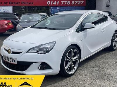 Used Vauxhall Astra GTC Edition 140 HP (102 kW) 2016 White Coupe