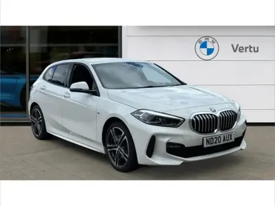 Used BMW 118 M Sport 140 HP (102 kW) 2020 White Hatchback