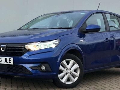 Used Dacia Sandero Comfort 91 HP (66 kW) 2022 Blue Hatchback