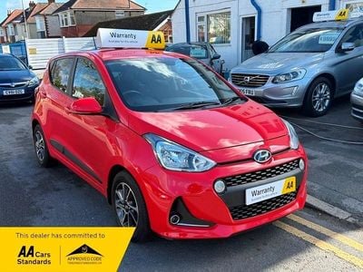 Used Hyundai i10 Premium 2019 Red Hatchback