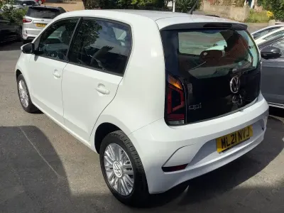 Used VW up! 65 HP (47 kW) 2021 White Hatchback