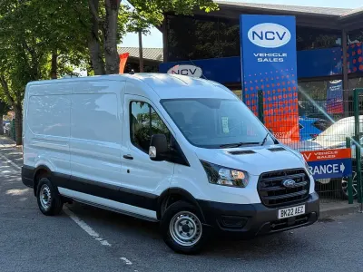 Used Ford Transit 130 HP (95 kW) 2022 White Van