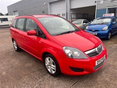 used Vauxhall Zafira Exclusiv 1.6