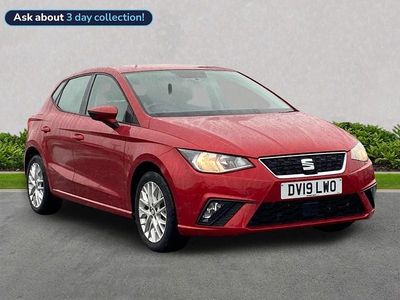 Red Used 2019 Seat Ibiza SE Technology Hatchback | £10,670 (Fair price)