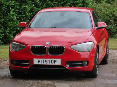 Used BMW 116 Sport Line 2014 Red Hatchback