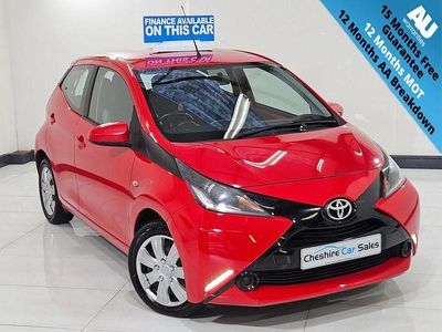 Red Used 2017 Toyota Aygo X-play Hatchback | £4,595 (Fair price)