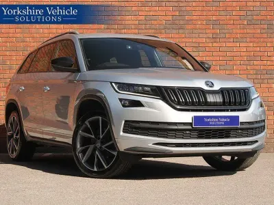 Used Skoda Kodiaq SportLine 150 HP (110 kW) 2018 Silver SUV