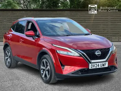 Used Nissan Qashqai N-Connecta 158 HP (116 kW) 2024 Red SUV