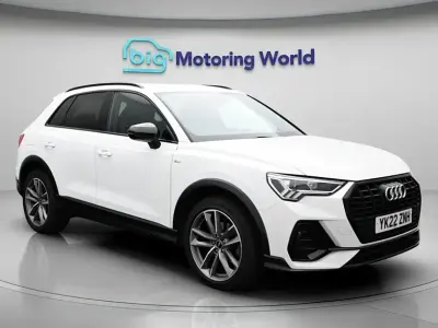 Usado Audi Q3 Black Edition 150 HP (110 kW) 2022 Branco SUV