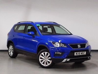 Blue Used 2018 Seat Ateca Ecomotive SUV | £9,998 (Fair price)