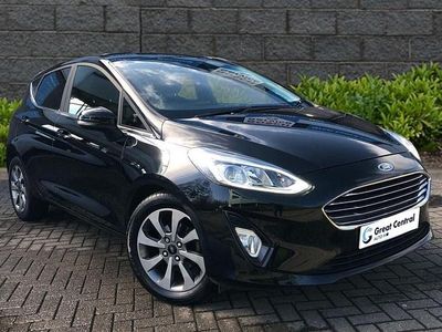 Used Ford Fiesta Titanium 100 HP (73 kW) 2020 Black Hatchback