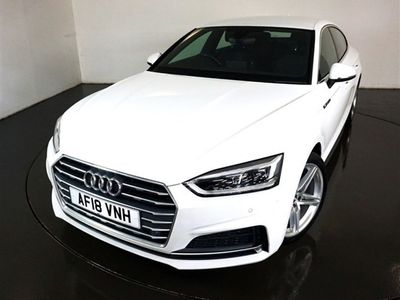 used Audi A5 Sportback 2.0 TFSI S LINE MHEV 5d AUTO-2 FORMER KEEPERS-HEATED HALF LEATHER-BLUETOOTH-CRUISE CONTROL