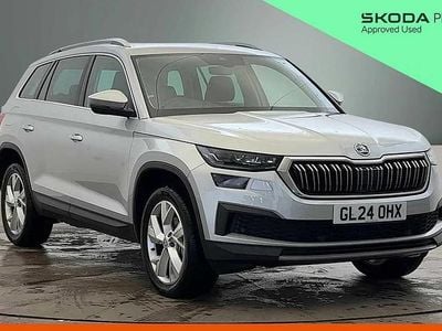 Brilliant silver metallic Used 2024 Skoda Kodiaq SE L Executive SUV | £28,980 (Good price)