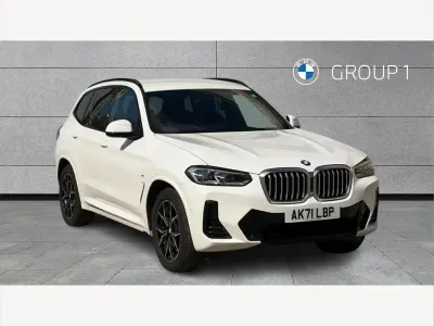 Used BMW X3 M Sport 292 HP (214 kW) 2021 White SUV