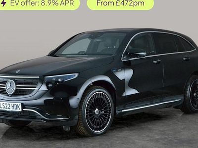 Used Mercedes EQC400 AMG Line Premium Plus 300 kW (408 HP) 2022 Black SUV