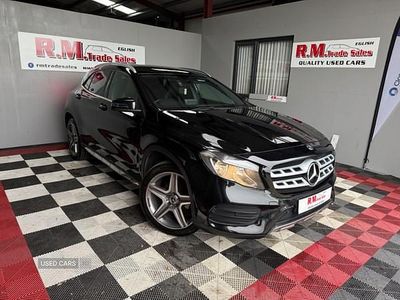 Used Mercedes GLA200 AMG line 136 HP (100 kW) 2017 Black SUV