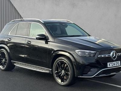 Black Used 2024 Mercedes GLE450 AMG AMG line Estate | £64,590 (Expensive)