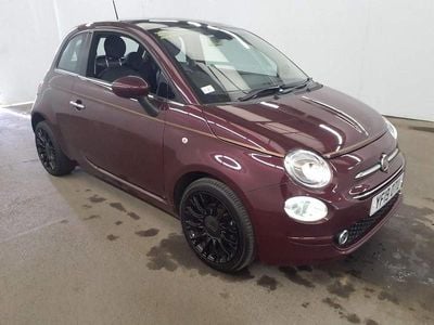 Used Fiat 500 Collezione 69 HP (50 kW) 2019 Red Hatchback