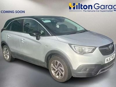 Used Vauxhall Crossland X S 120 HP (88 kW) 2018 Silver SUV