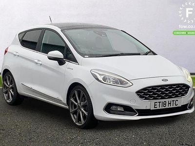 Used Ford Fiesta Vignale 101 HP (74 kW) 2018 White Hatchback