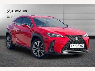 Used Lexus UX 250h Sport Design Packet 184 HP (135 kW) 2023 Fuji red SUV