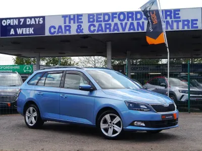 Used Skoda Fabia SE L 2015 Blue Estate