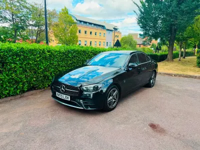 Used Mercedes E300 AMG line 2020 Black Sedan