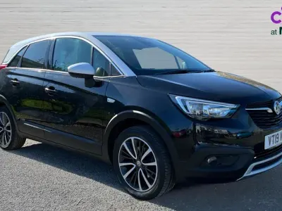 Used Vauxhall Crossland X Elite 110 HP (80 kW) 2019 Black SUV