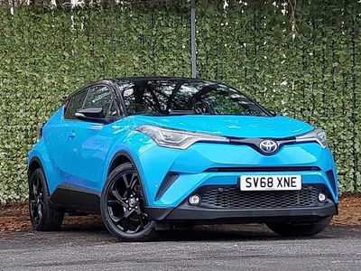 Blue Used 2018 Toyota C-HR SUV | £14,498 (Fair price)