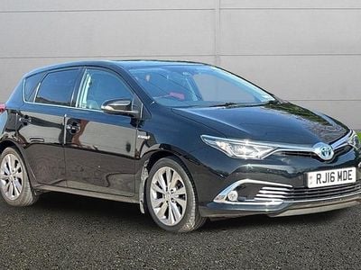Used Toyota Auris Hybrid 136 HP (100 kW) 2016 Black Hatchback