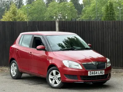 Used Skoda Fabia SE 2014 Red Hatchback