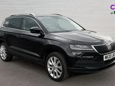 Used Skoda Karoq SE L 115 HP (84 kW) 2020 Black SUV