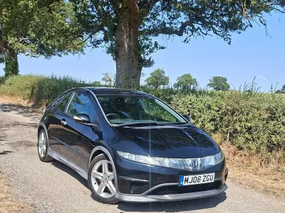 Used Honda Civic Type S 138 HP (101 kW) 2008 Black Hatchback