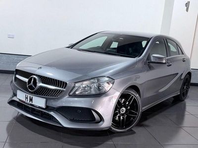 Used Mercedes A200 AMG line 136 HP (100 kW) 2017 Grey Hatchback