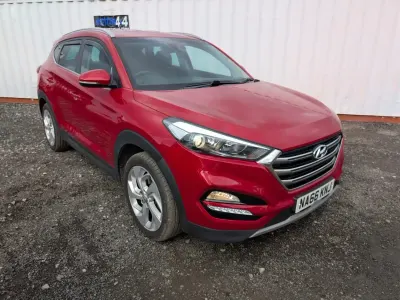 Usado Hyundai Tucson Premium 136 HP (100 kW) 2016 Vermelho SUV