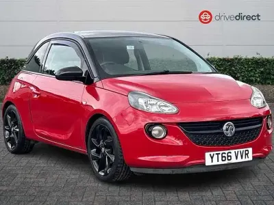 Used Vauxhall Adam S 70 HP (51 kW) 2016 Red Hatchback