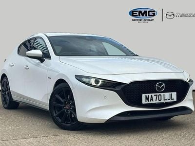 White Used 2020 Mazda 3 Edition Hatchback | £14,395 (Fair price)