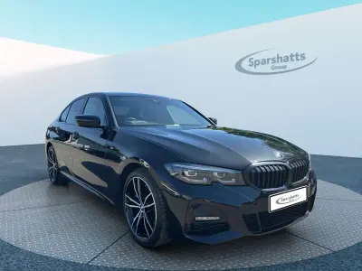 Begagnad BMW 330e M Sport 2021 Svart Sedan