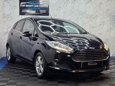 Used Ford Fiesta Zetec 75 HP (55 kW) 2015 Black Hatchback