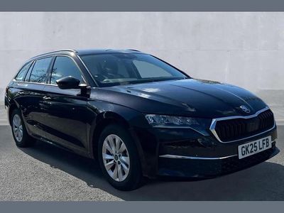 Used Skoda Octavia SE Technology 113 HP (83 kW) 2025 Black Estate