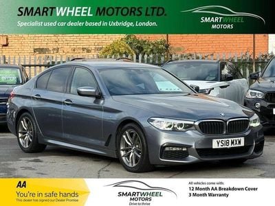 Used BMW 520 M Sport 2018 Blue Sedan