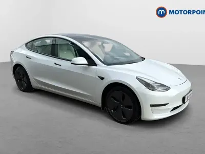 Used Tesla Model 3 Long Range AWD 366 kW (498 HP) 2021 White Sedan