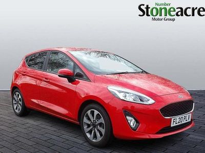 Red Used 2020 Ford Fiesta Trend Hatchback | £10,899 (Fair price)